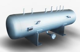 Condensate collecting tank